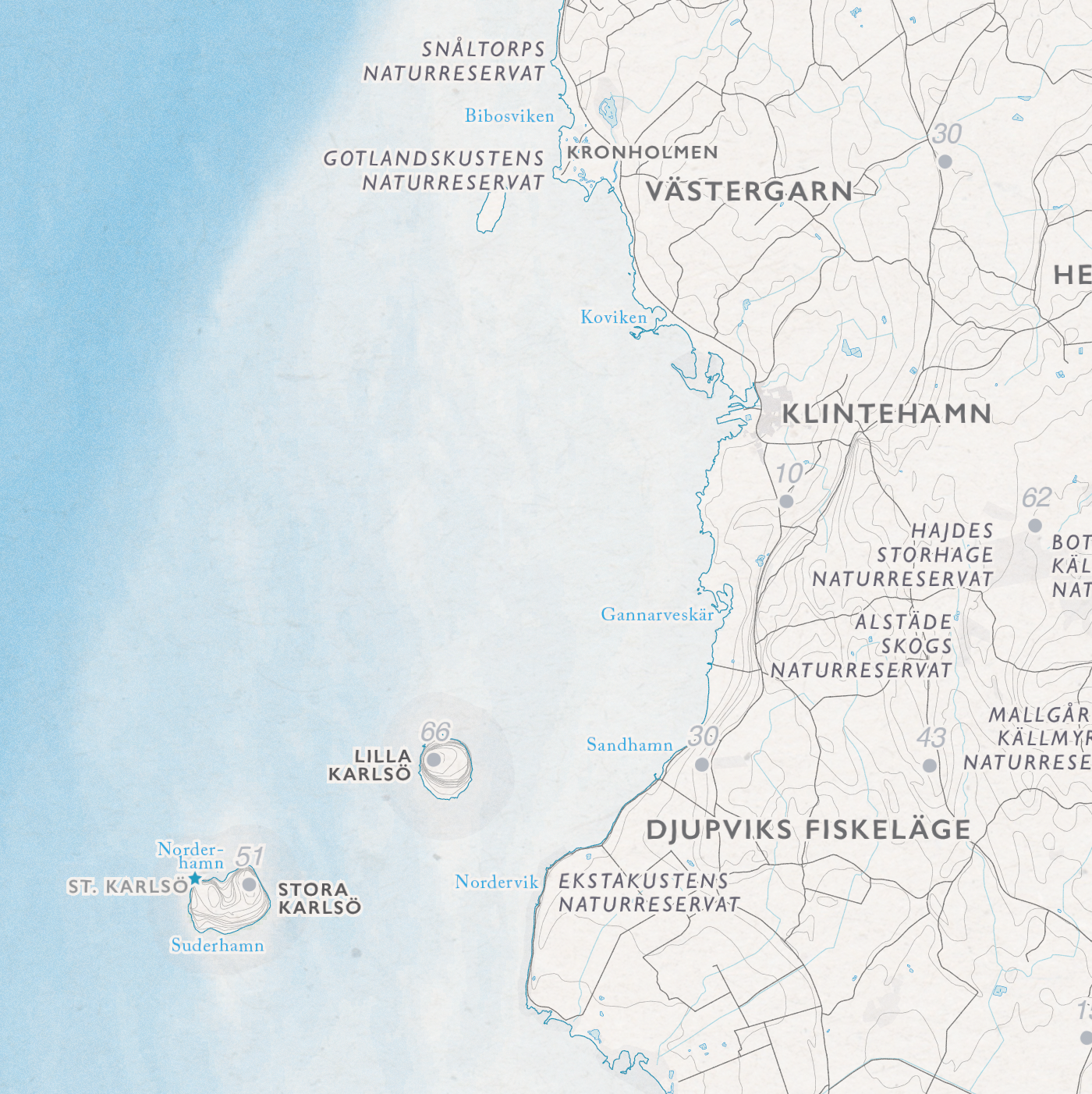 Friluftskarta Gotland