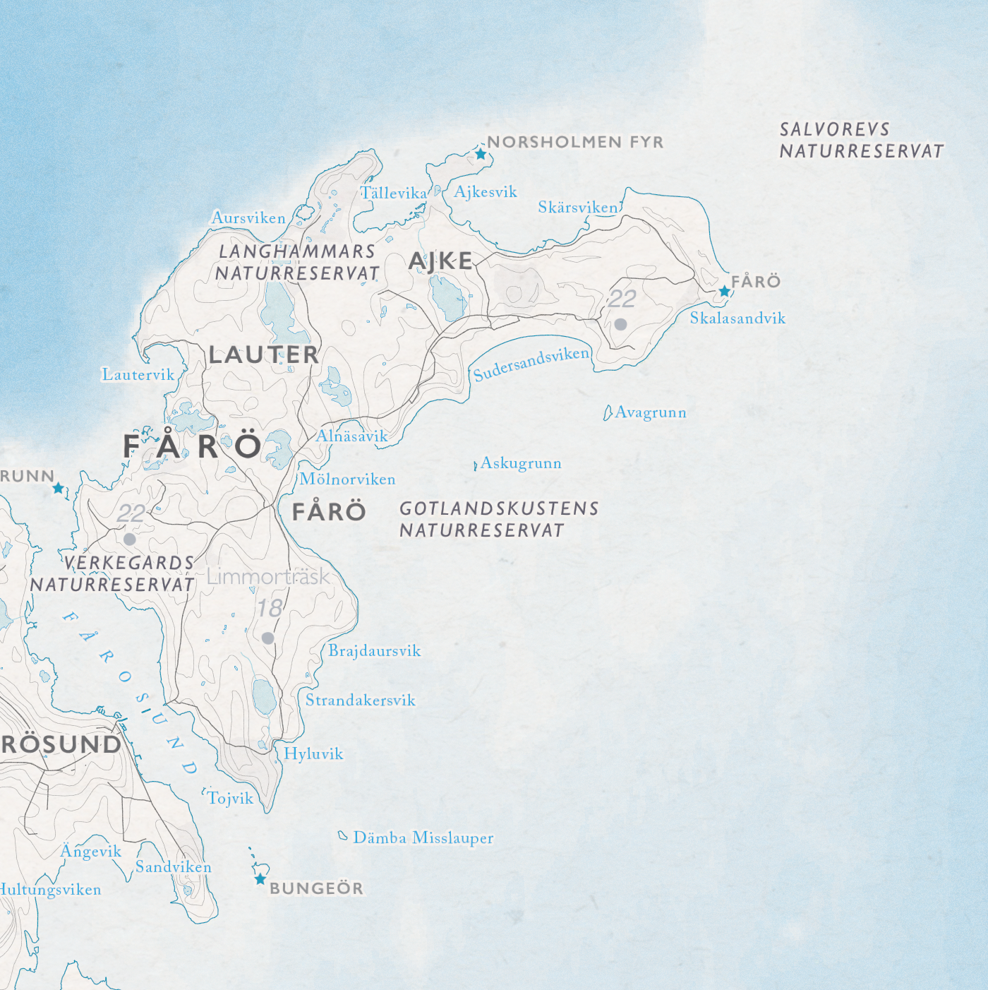 Friluftskarta Gotland
