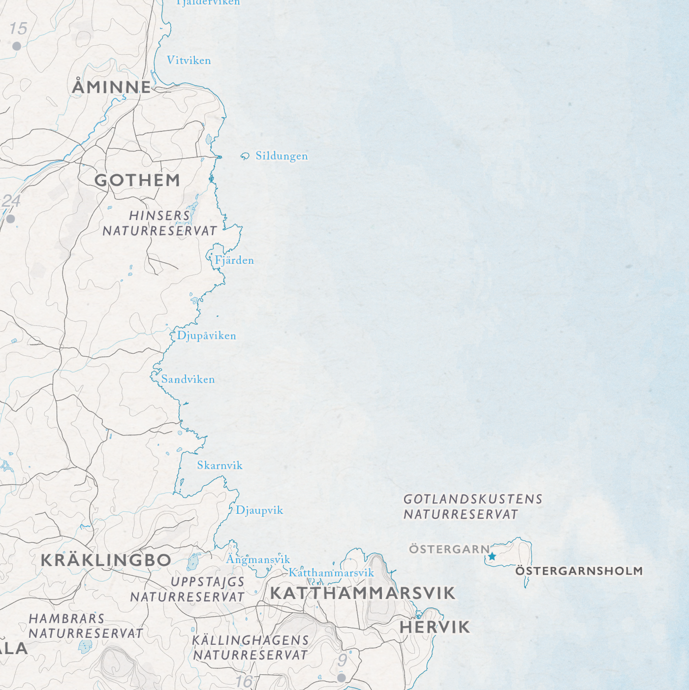 Friluftskarta Gotland