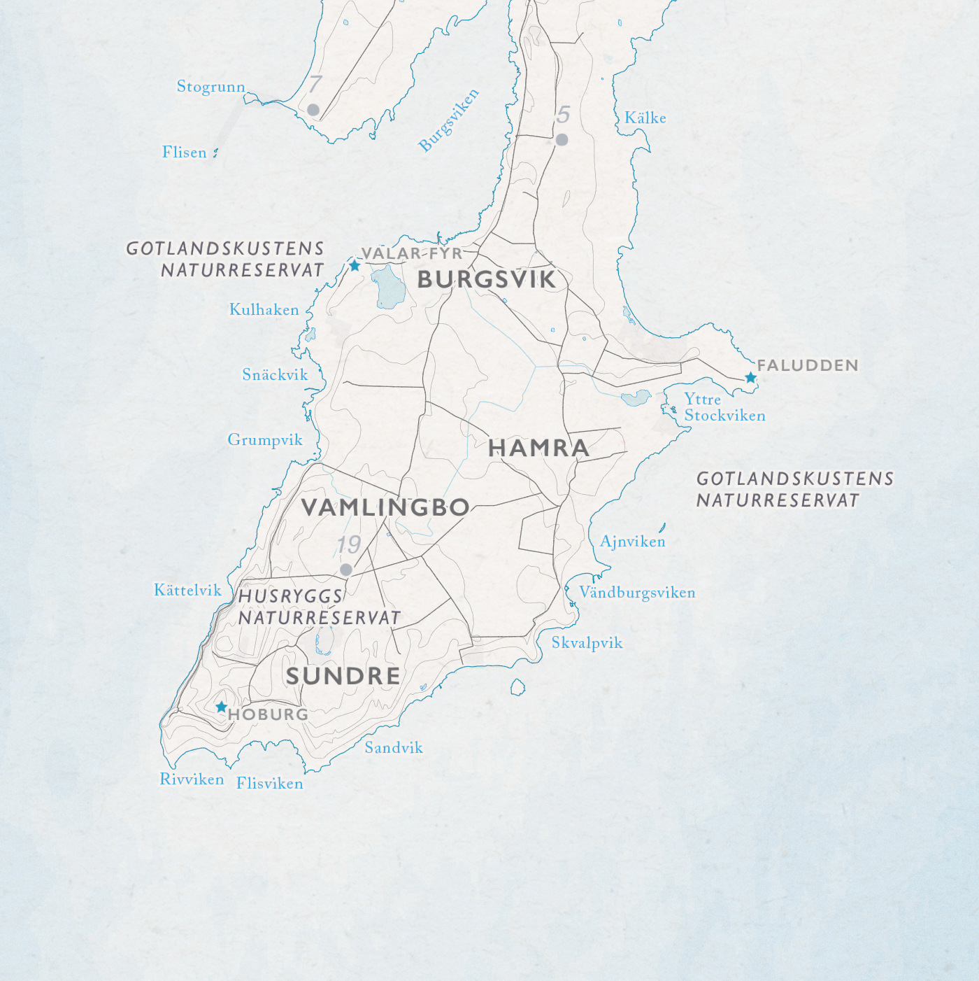 Friluftskarta Gotland