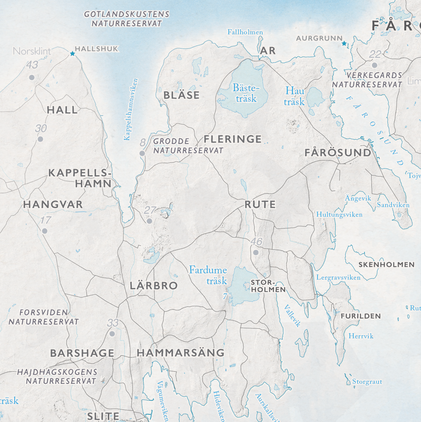 Friluftskarta Gotland