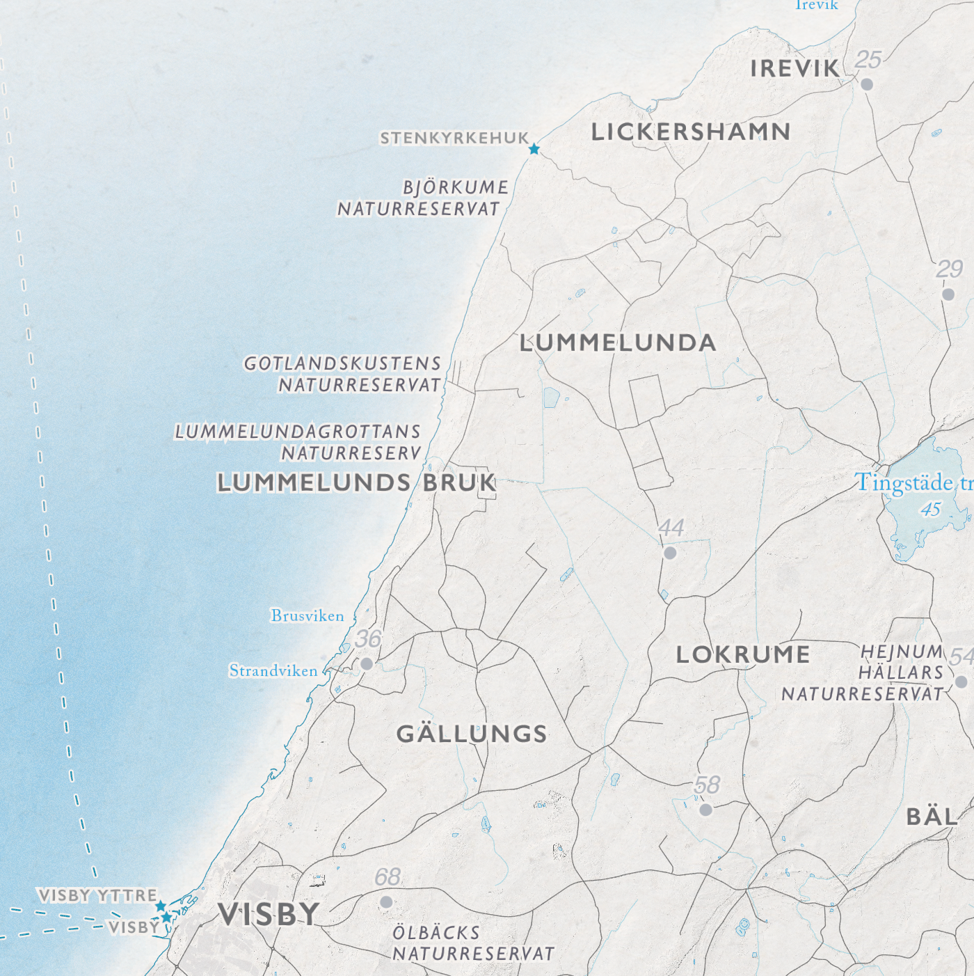 Friluftskarta Gotland