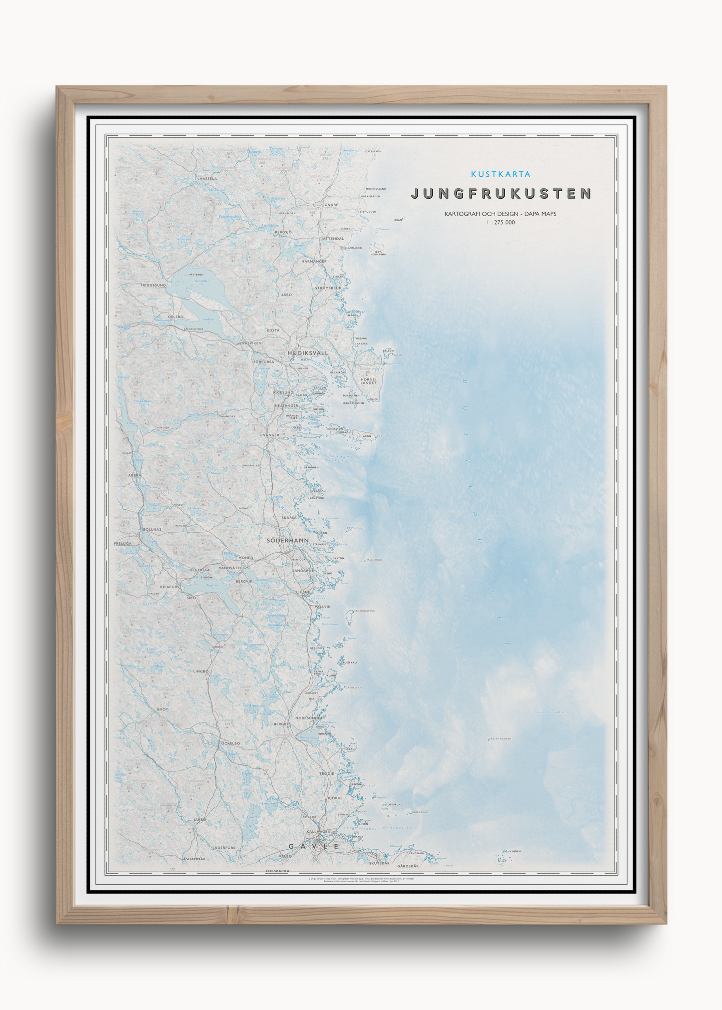 Kustkarta Jungfrukusten