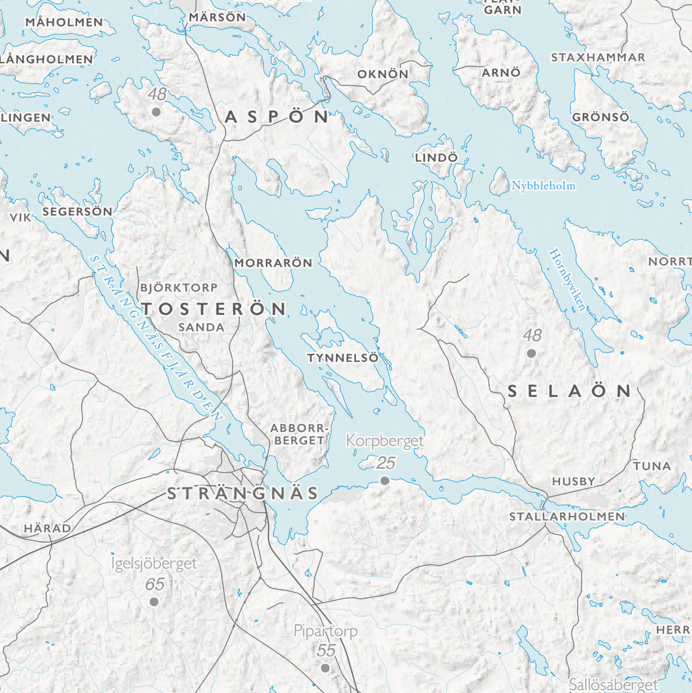 Sjökarta Mälaren