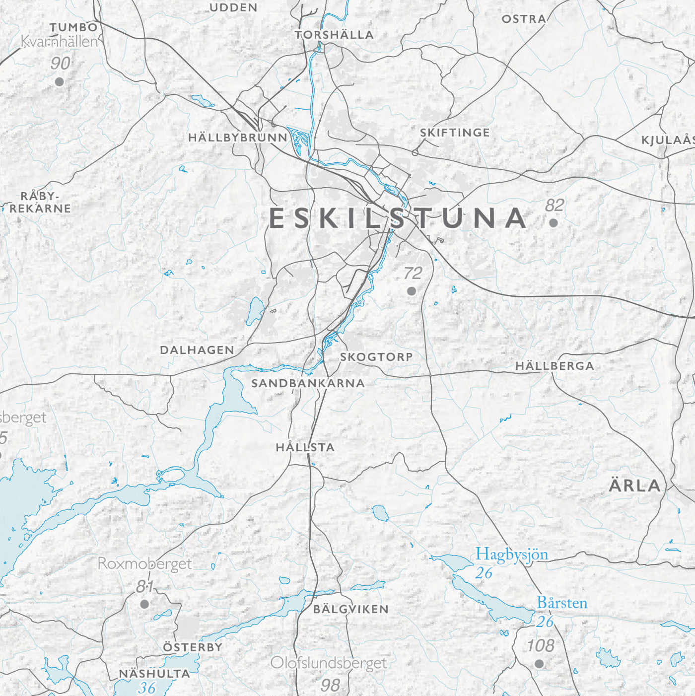 Sjökarta Mälaren