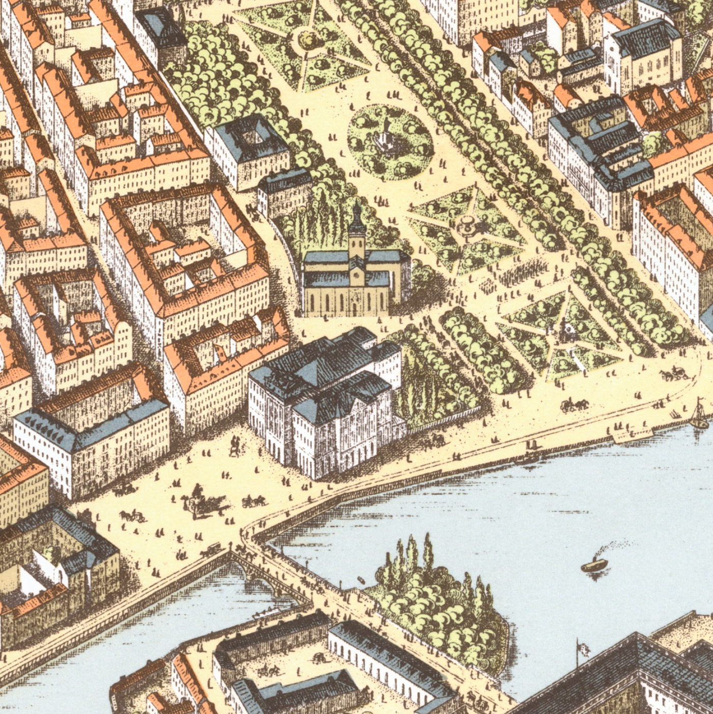 Neuhaus Panorama 1875 - Norrmalm