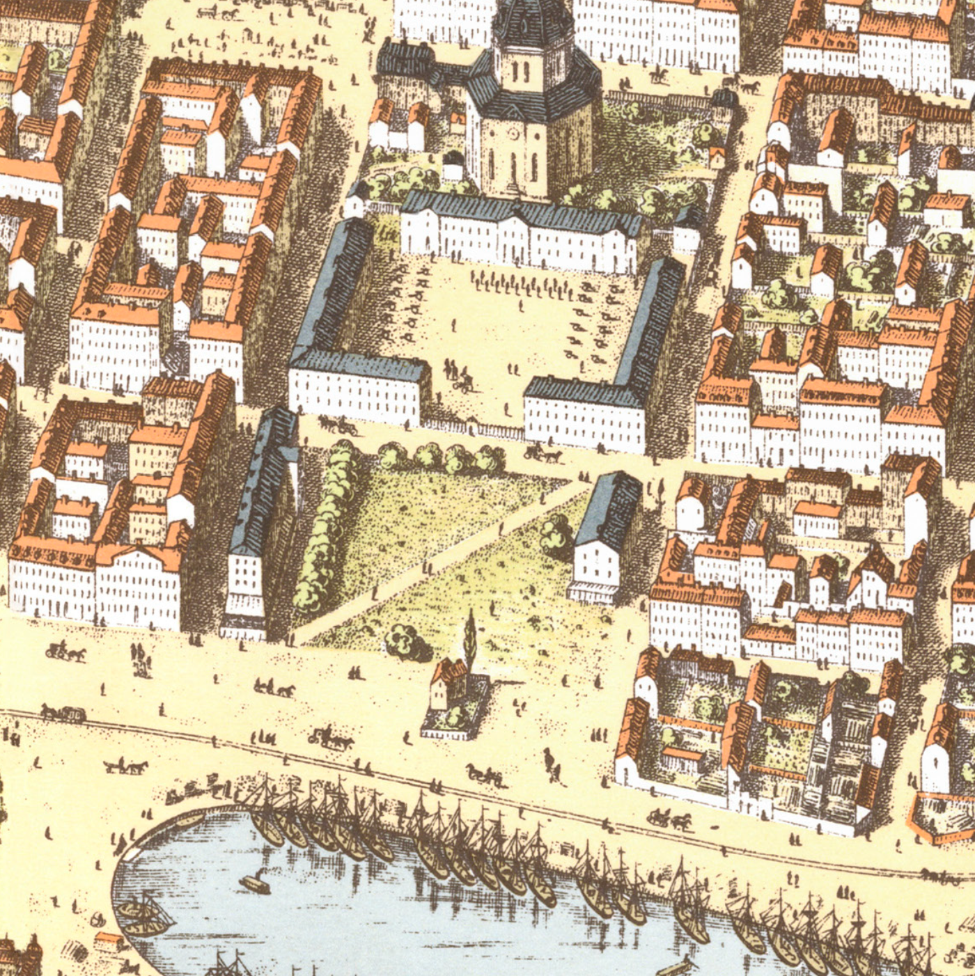 Neuhaus Panorama 1875 - Östermalm
