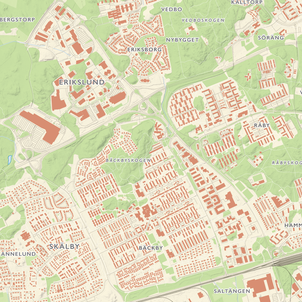 Stadskarta Västerås