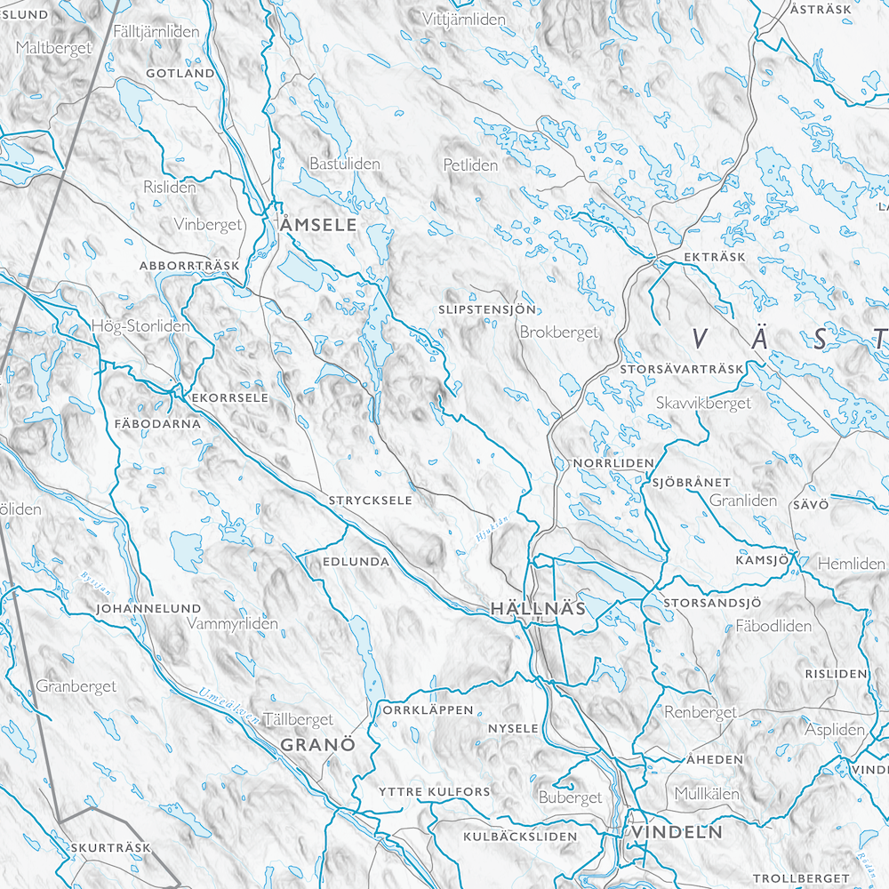 Skoterkarta Västerbotten