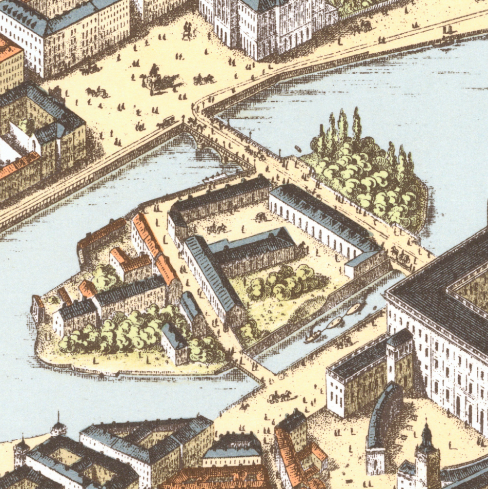 Neuhaus Panorama 1875 - Original storlek