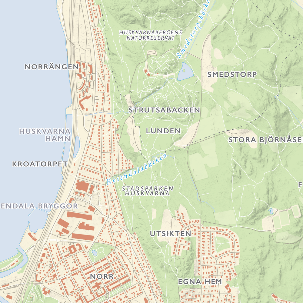 Stadskarta Jönköping