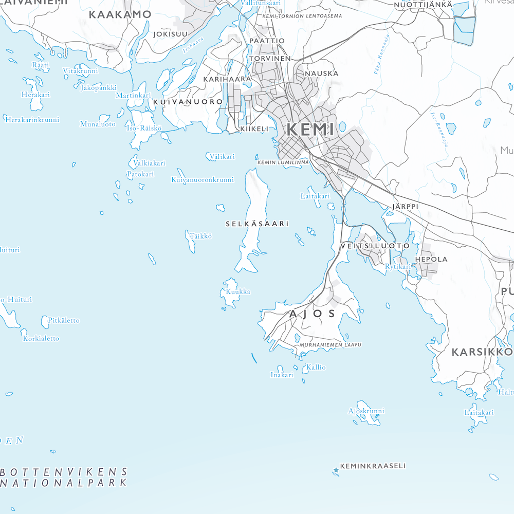 Skärgårdskarta Haparanda
