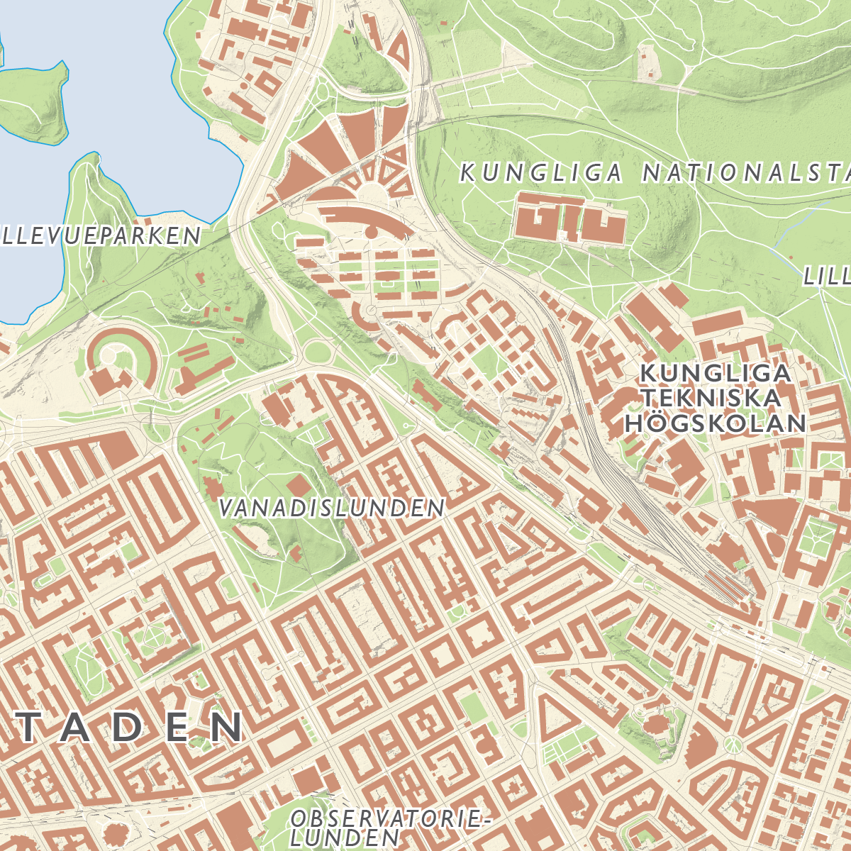 Stadskarta Stockholm