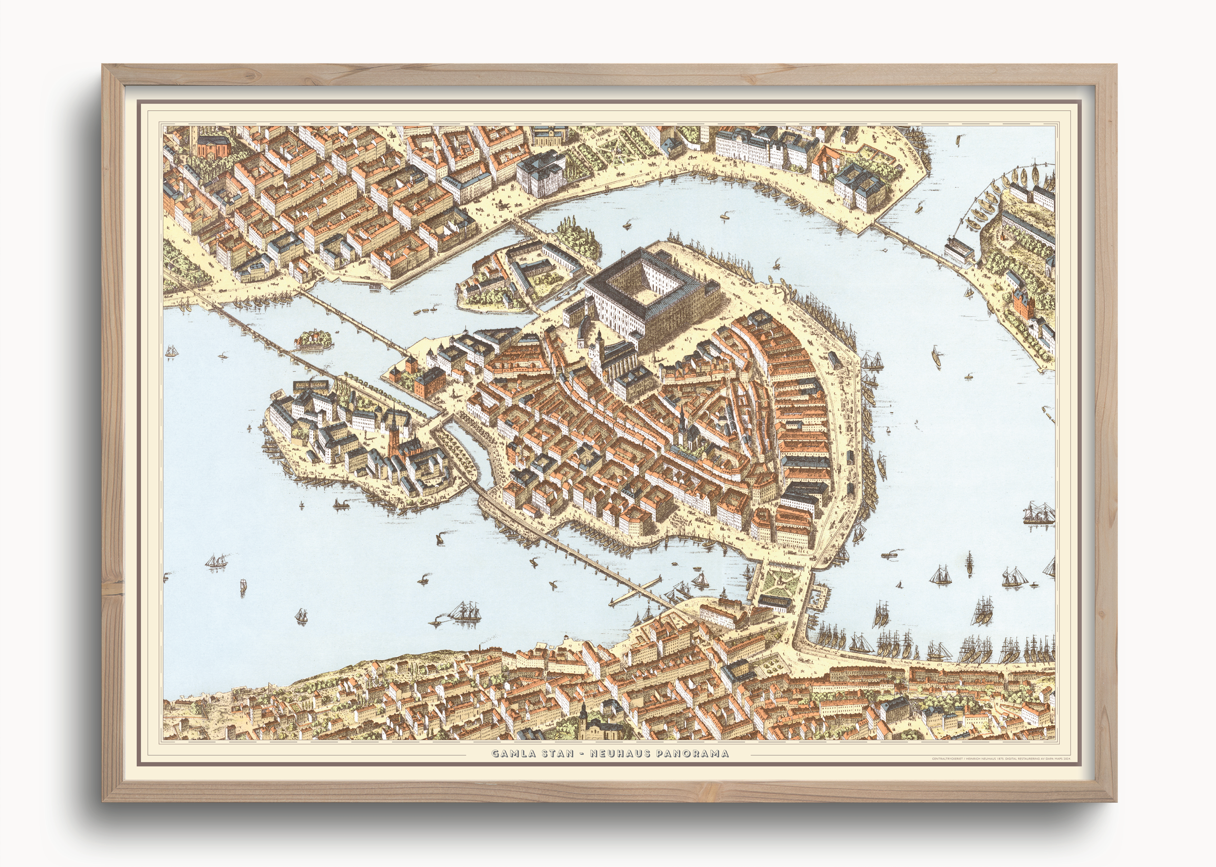 Historiska kartor över Stockholm: vilka finns, var hittar du dem, och vad är värt att hänga på väggen