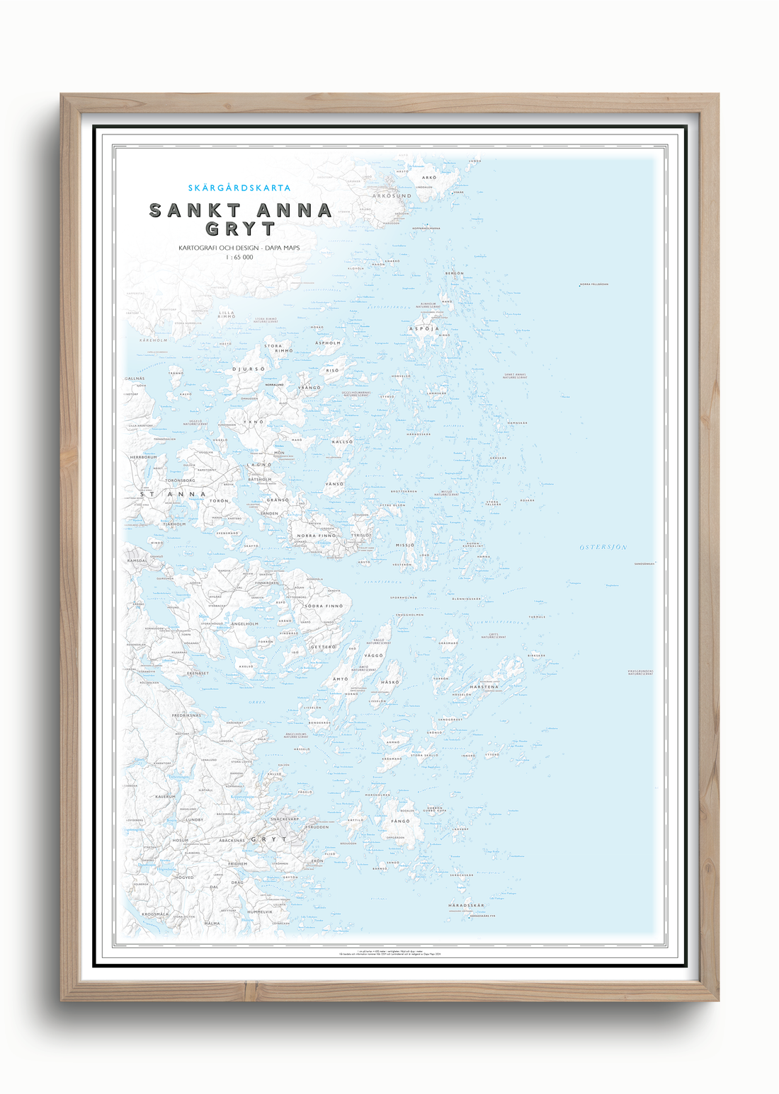 Sankt Anna & Gryt - karta och guide
