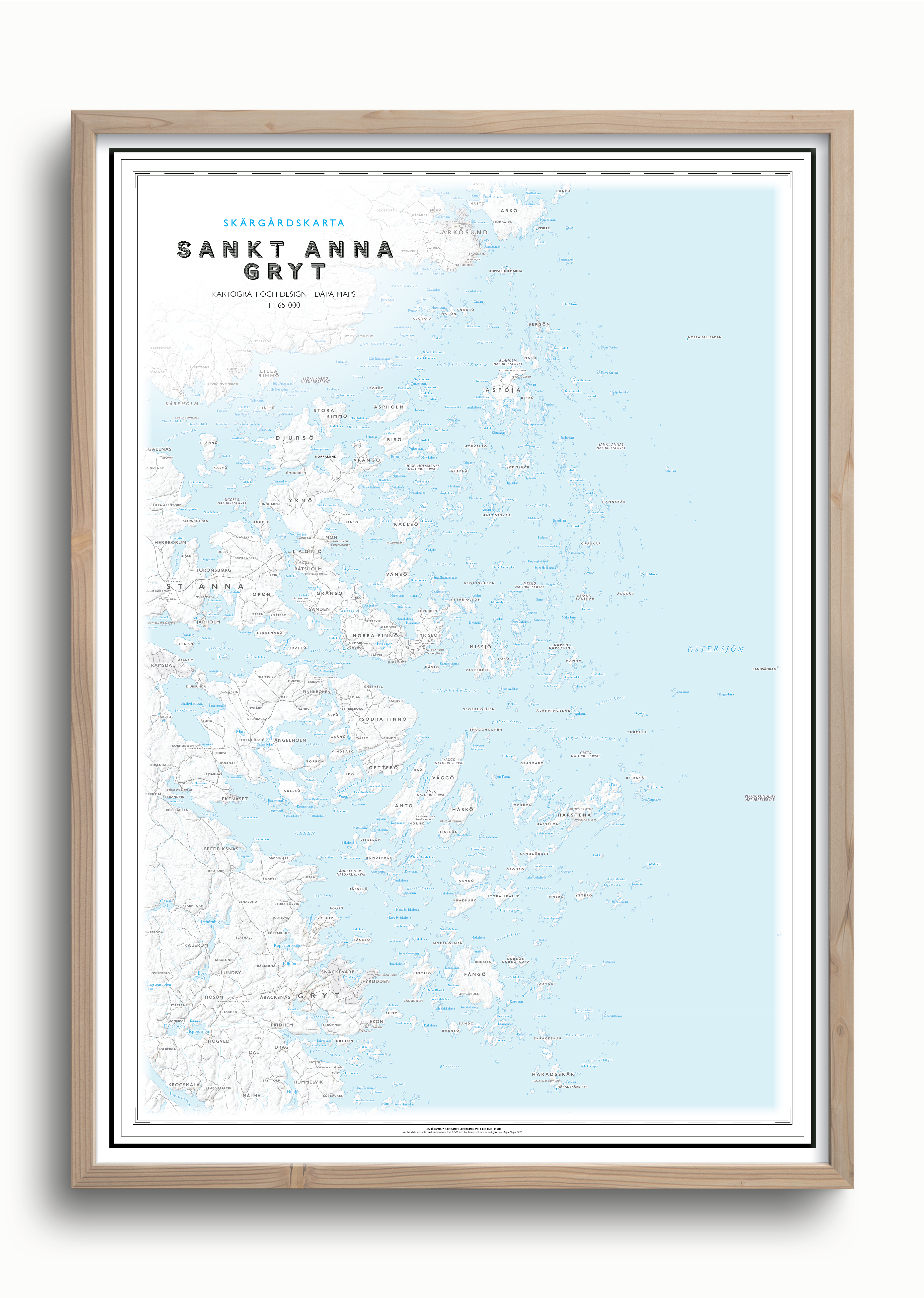Sankt Anna & Gryt - karta och guide