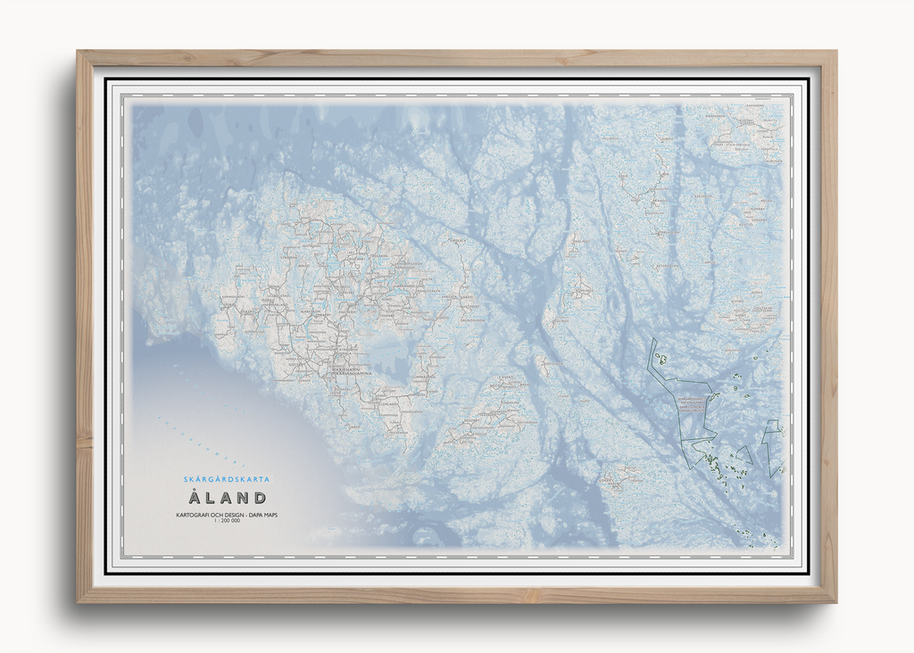 Skärgårdskarta Åland