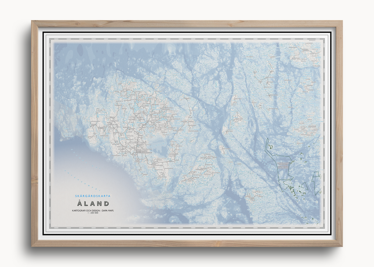 Skärgårdskarta Åland
