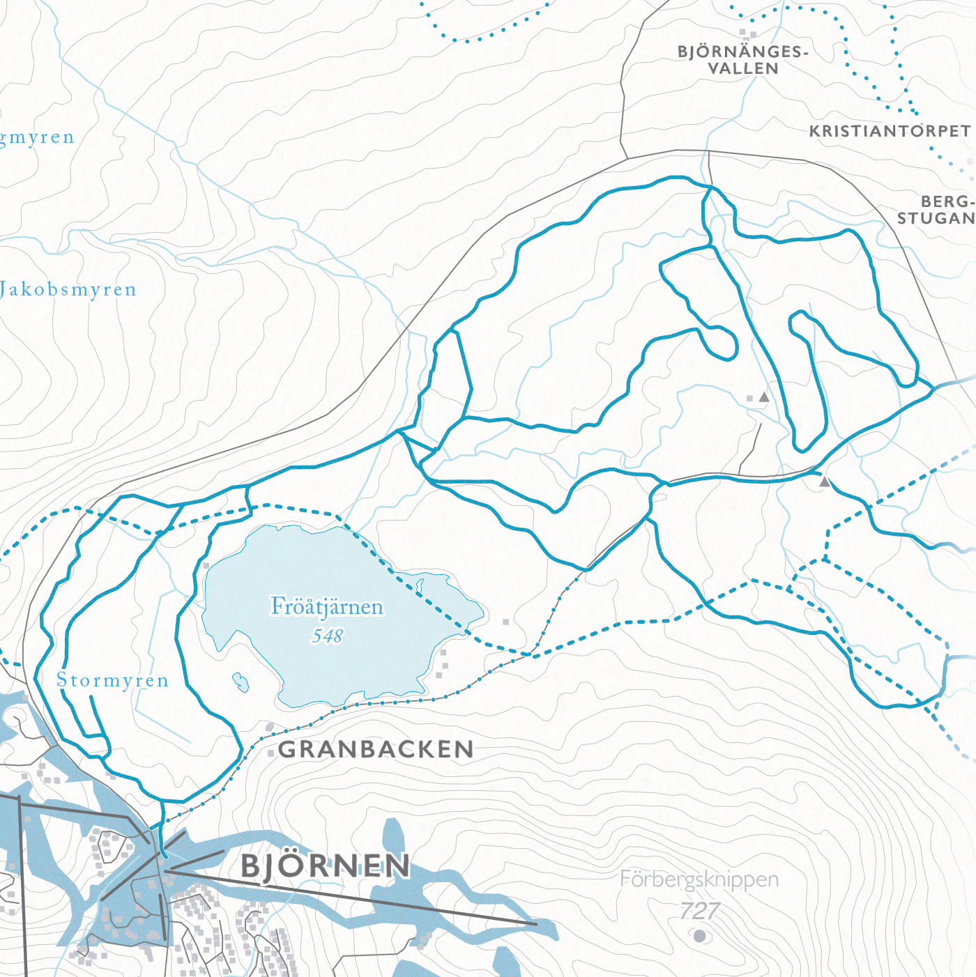 Skidkarta Åre