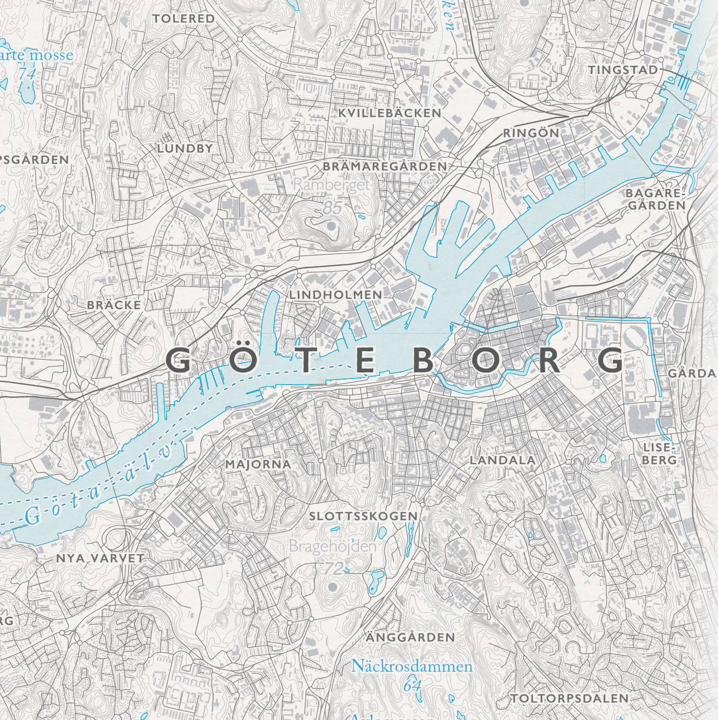 Skärgårdskarta Göteborg