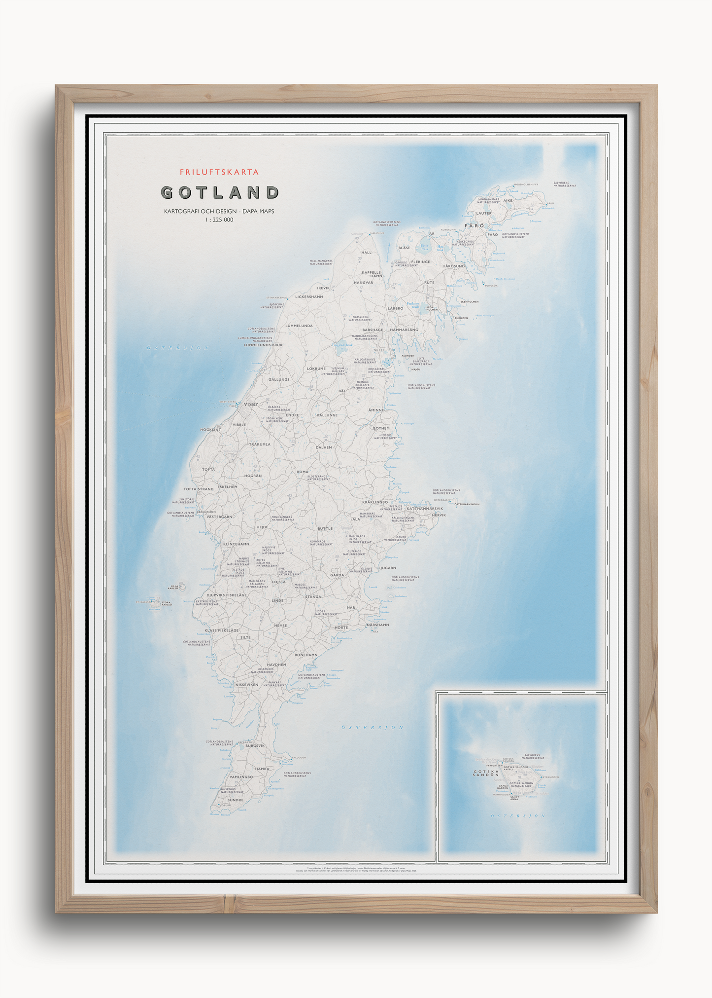 Friluftskarta Gotland