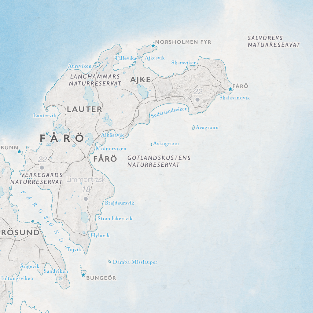 Friluftskarta Gotland