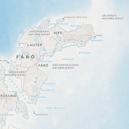 Friluftskarta Gotland