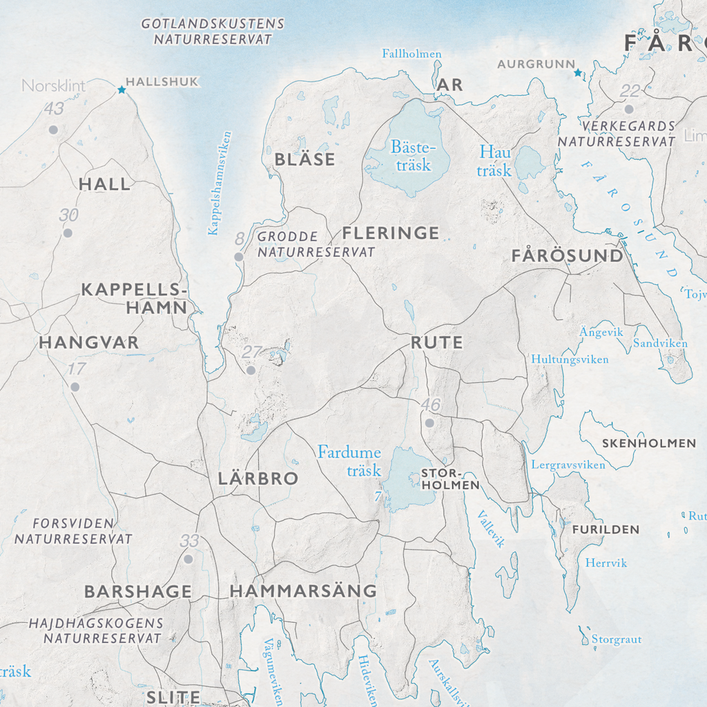 Friluftskarta Gotland