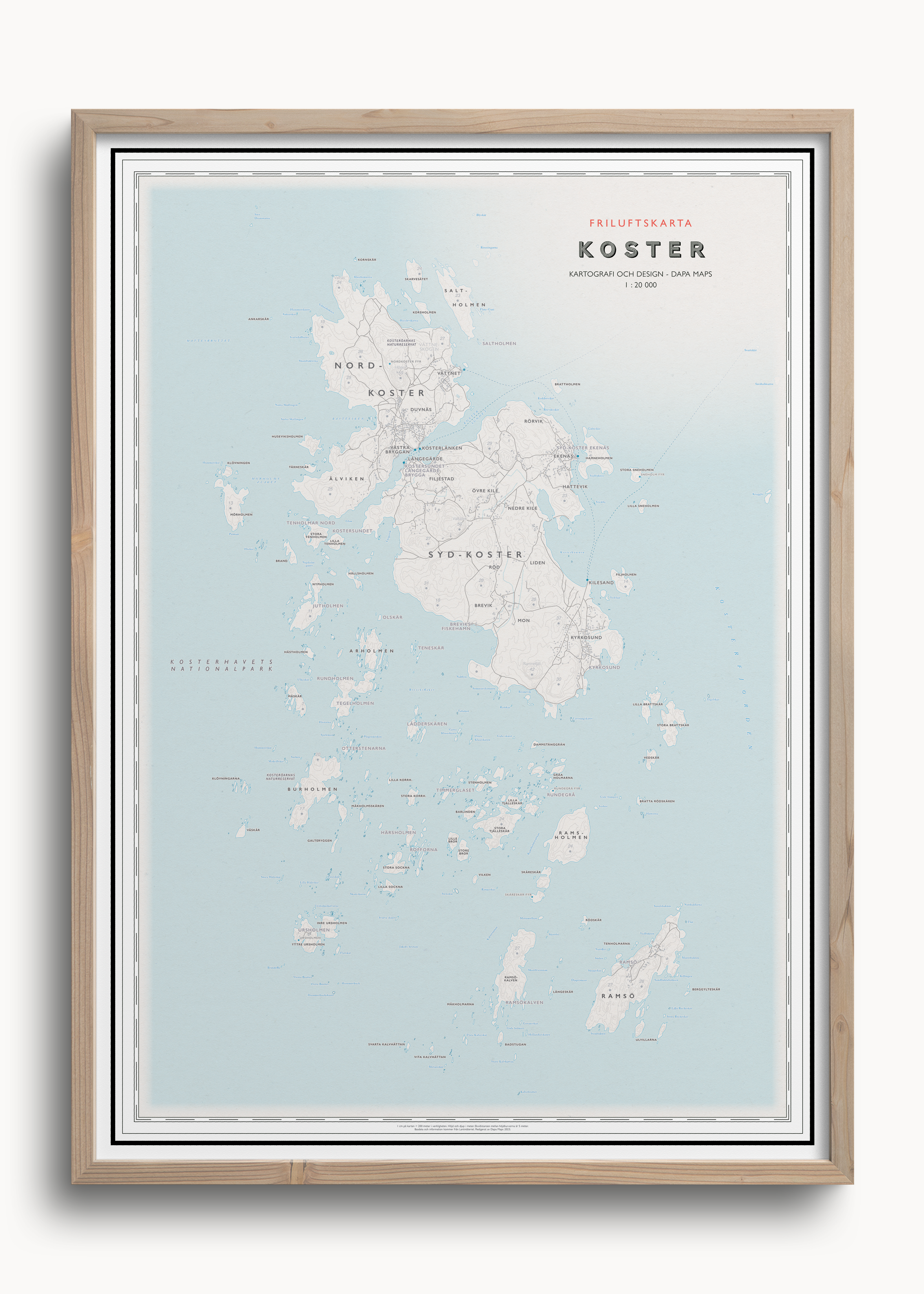 Friluftskarta Koster