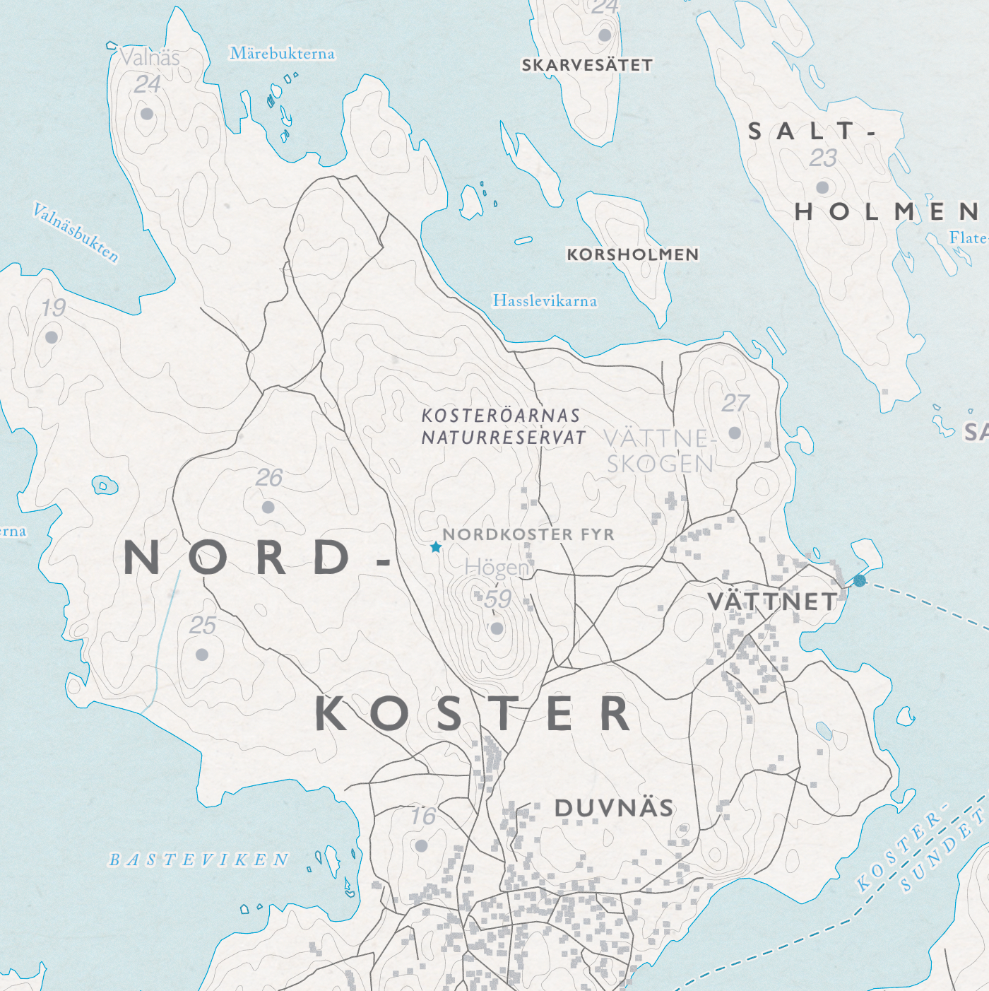Friluftskarta Koster