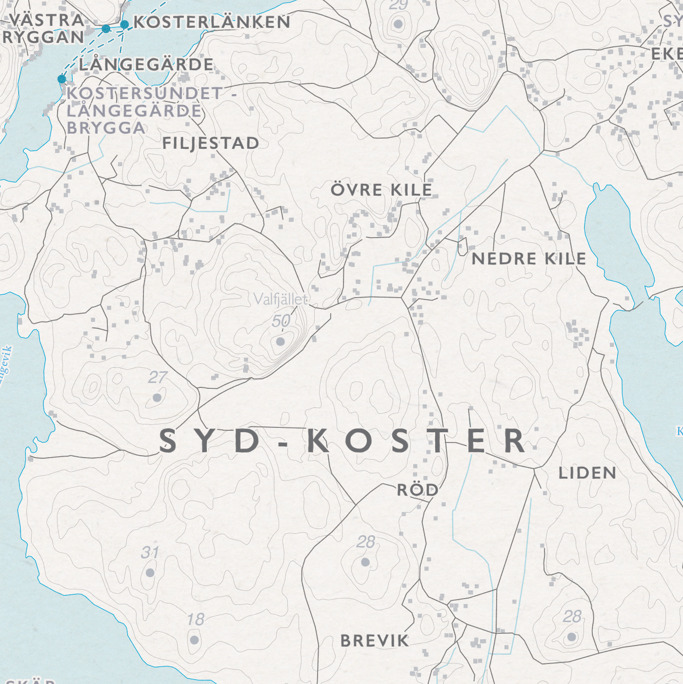 Friluftskarta Koster