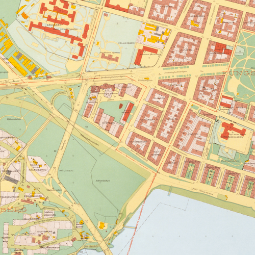 Kungsholmen (1938-1940 års karta över Stockholm)