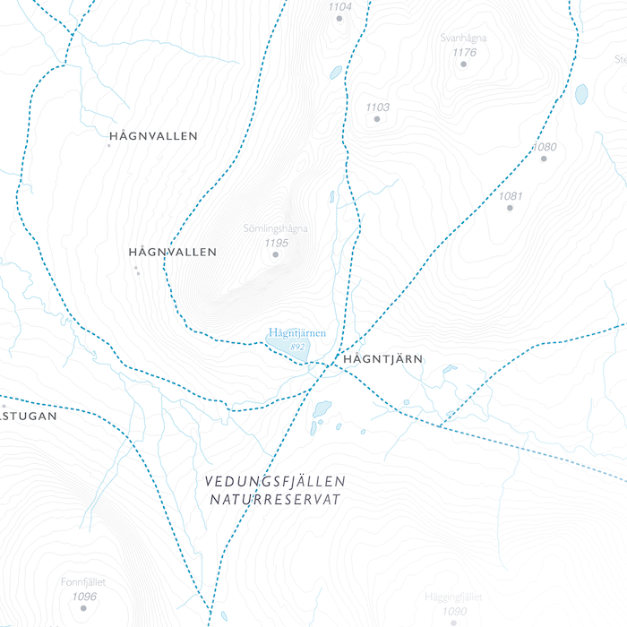 Skidkarta Lofsdalen