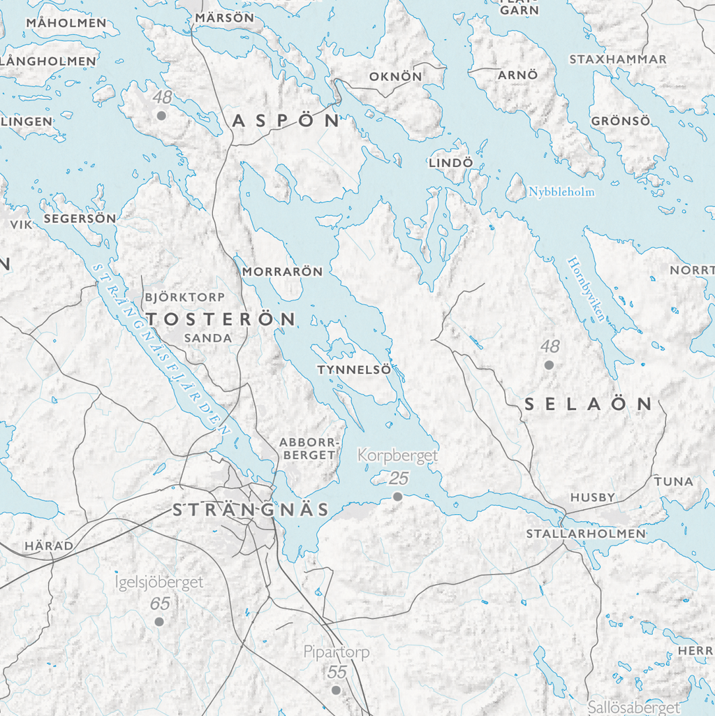 Sjökarta Mälaren