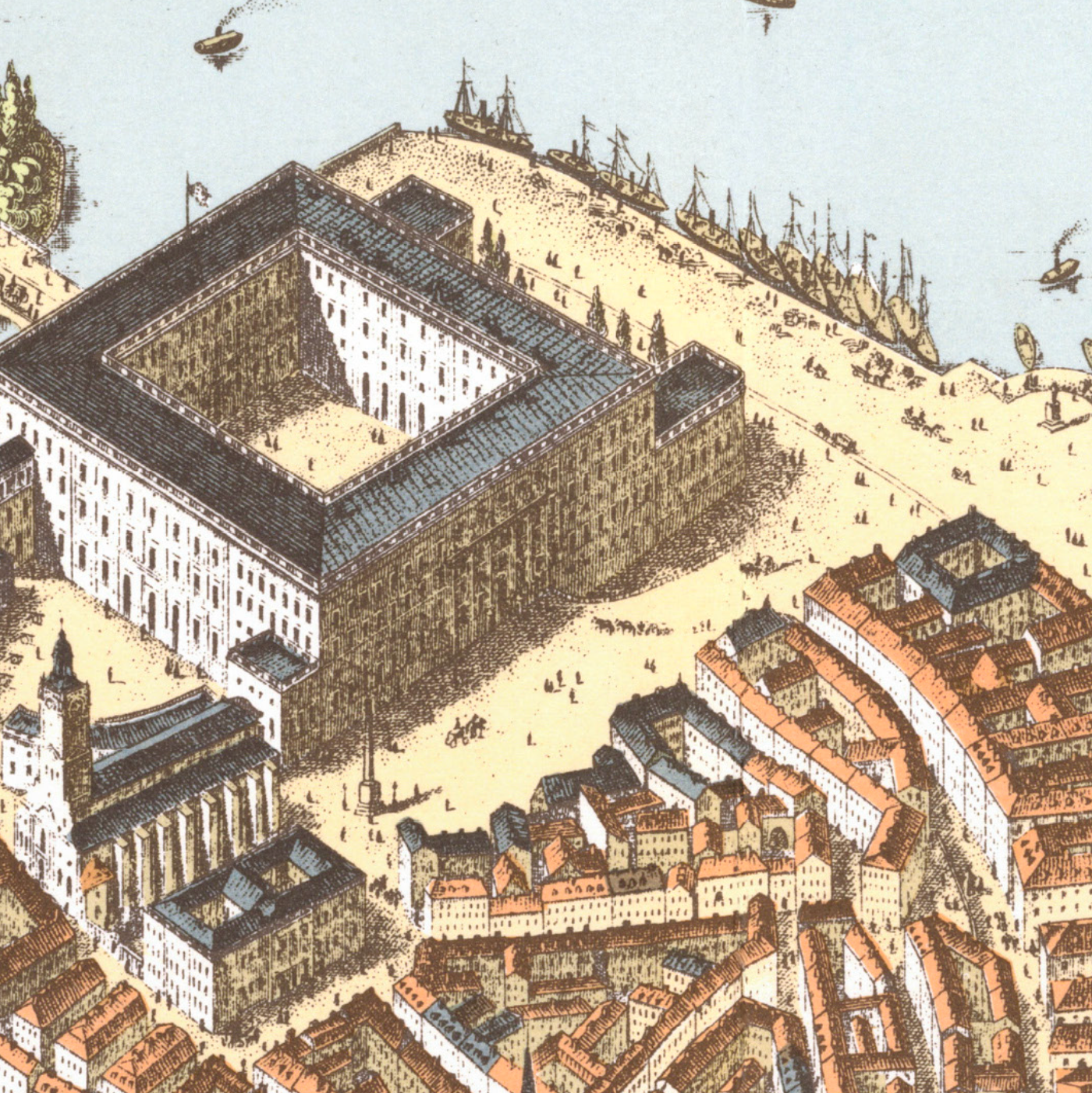 Neuhaus Panorama 1875 - Gamla Stan