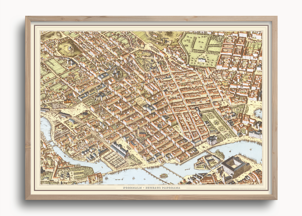 Neuhaus Panorama 1875 - Norrmalm