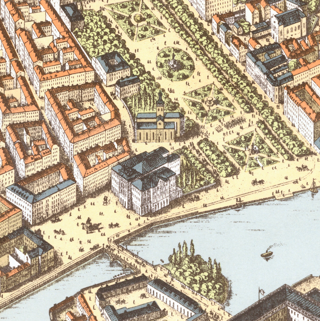 Neuhaus Panorama 1875 - Norrmalm
