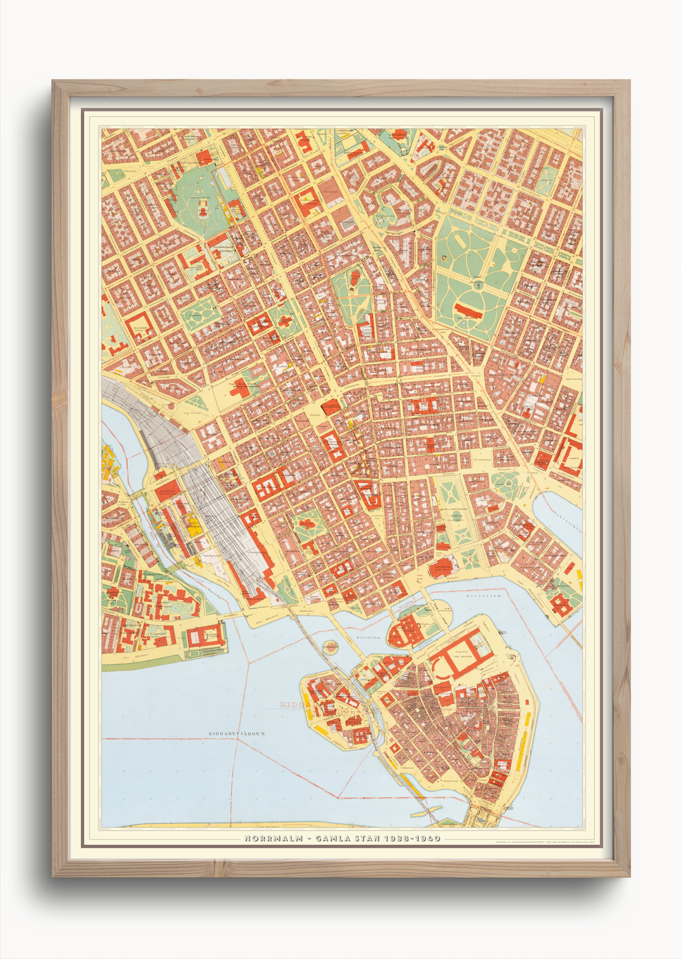Norrmalm Gamla Stan 1938-1940