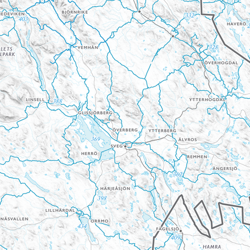 Skoterkarta Jämtland