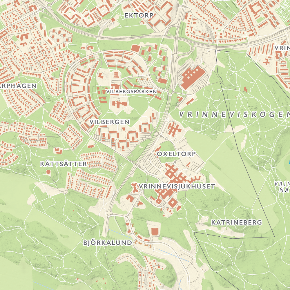 Stadskarta Norrköping