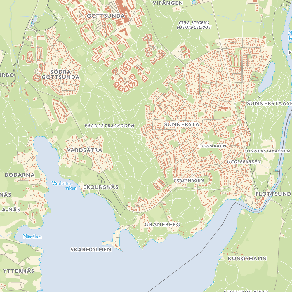 Stadskarta Uppsala