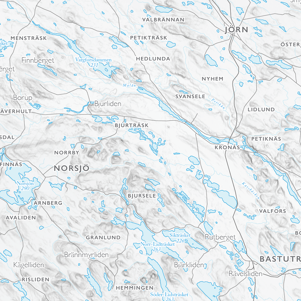 Landskap Västerbotten