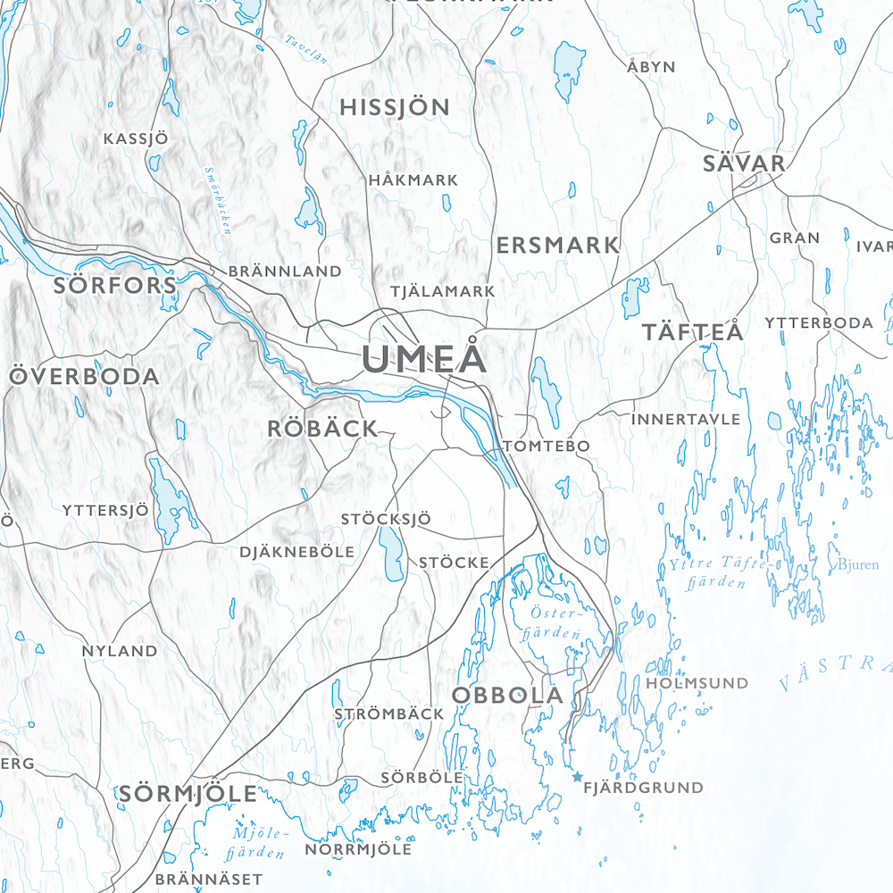 Landskap Västerbotten
