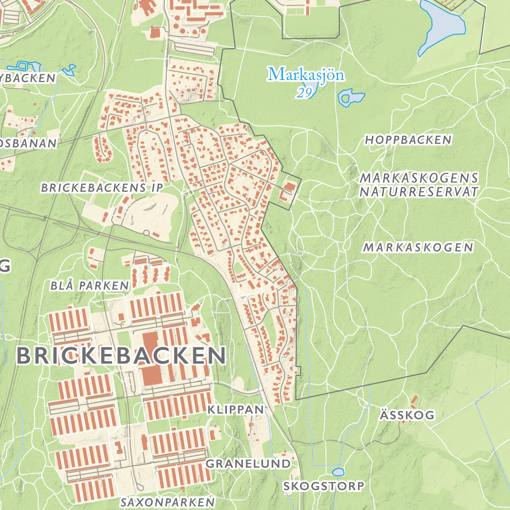 Stadskarta Örebro