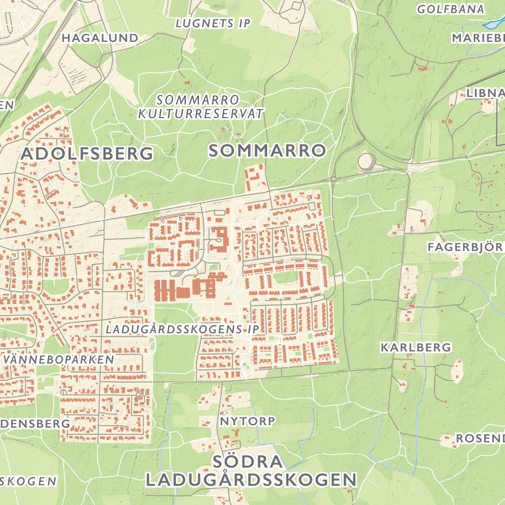 Stadskarta Örebro