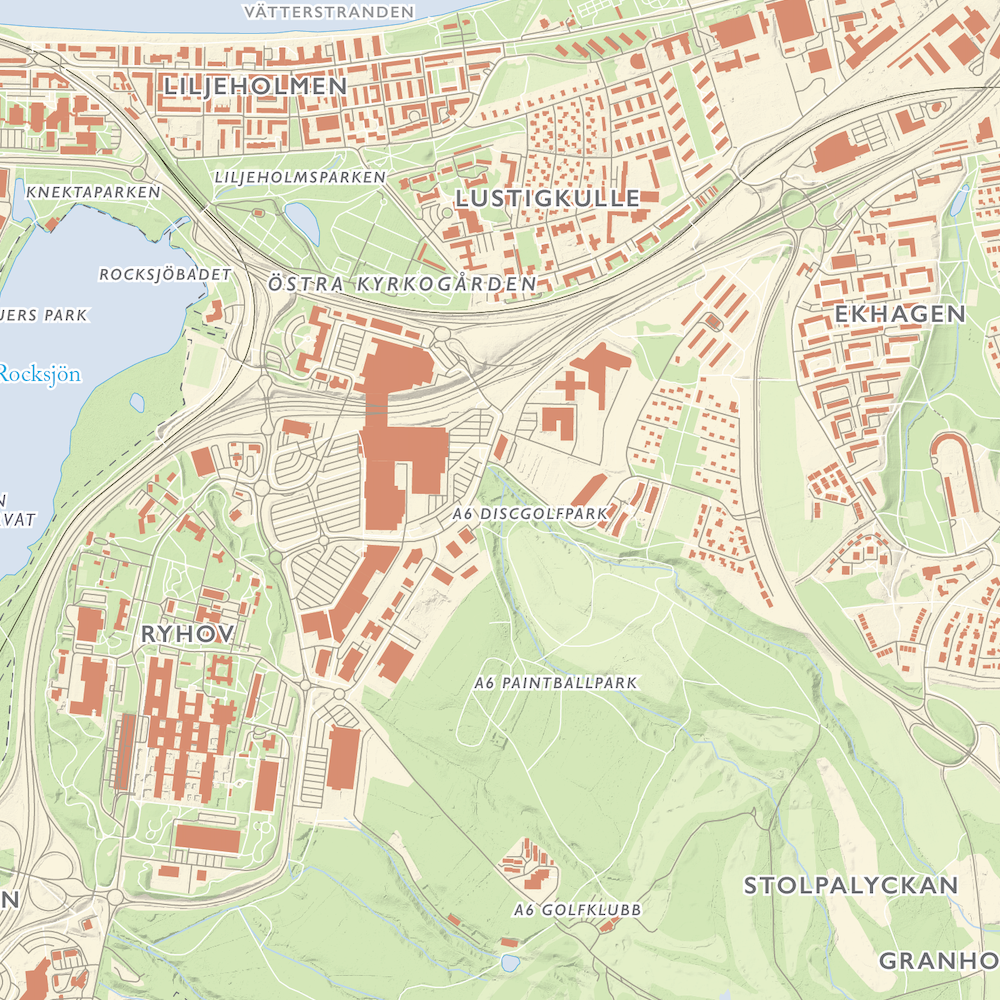 Stadskarta Jönköping
