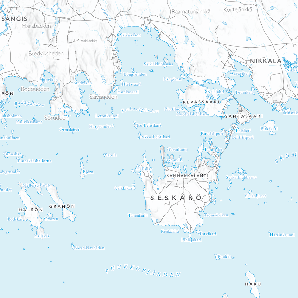 Skärgårdskarta Haparanda