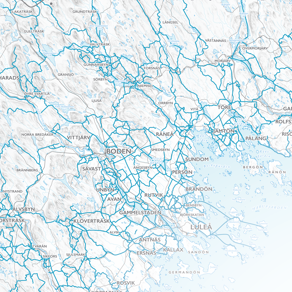 Skoterkarta Norrbotten