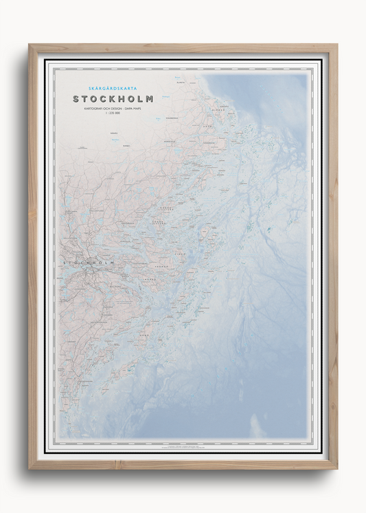Skärgårdskarta Stockholm
