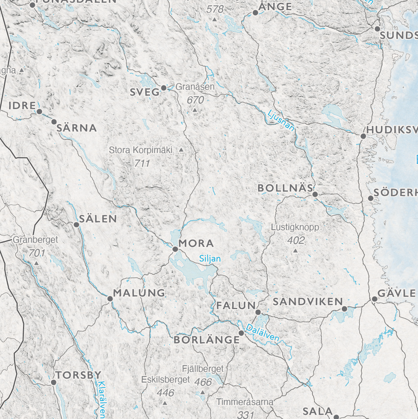 Sverigekarta